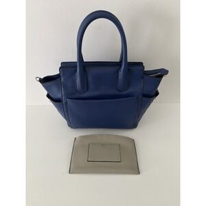 Reed Marine Blue Atlantique Mini Satchel Handbag Crossbody *Missing Strap*